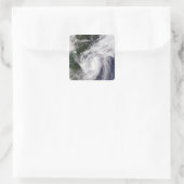 Tropisch Storm Mekkhala Vierkante Sticker (Tas)