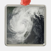 Tropisch Storm Metalen Ornament (Voorkant)