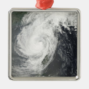 Tropisch Storm Metalen Ornament