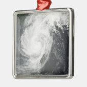 Tropisch Storm Metalen Ornament (Links)