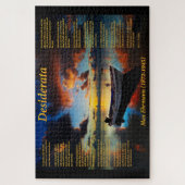 Tropisch Storm, mooie foto van de oceaan  Legpuzzel (Verticaal)