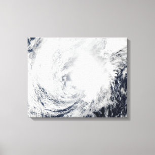 Tropisch Storm Nida ten zuidoosten van Kadena Canvas Afdruk