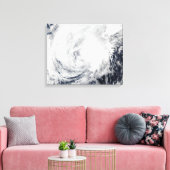 Tropisch Storm Nida zuidoosten Kadena Canvas Afdruk (Insitu (Woonkamer))
