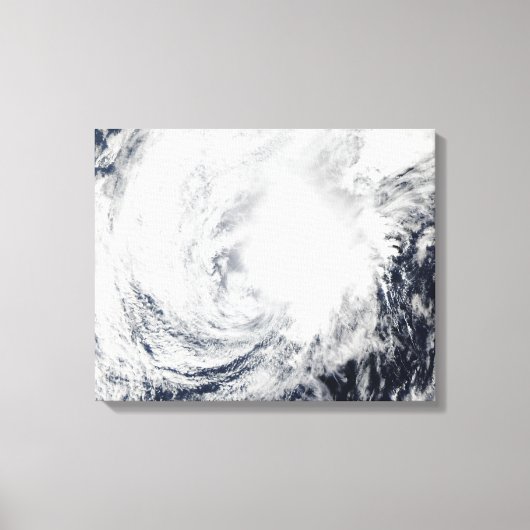 Tropisch Storm Nida zuidoosten Kadena Canvas Afdruk (Voorkant)