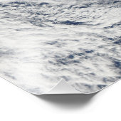 Tropisch Storm Nida zuidoosten Kadena Foto Afdruk (Hoek)