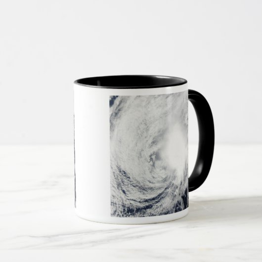 Tropisch Storm Nida zuidoosten Kadena Mok (Voorkant rechts)