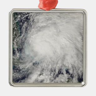 Tropisch Storm over de Bahama's Metalen Ornament
