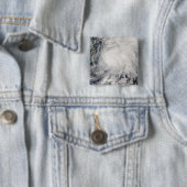 Tropisch Storm over de Bahama's Vierkante Button 5,1 Cm (In situ)