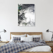 Tropisch Storm over Haïti Canvas Afdruk (Insitu (Slaapkamer))
