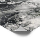 Tropisch Storm over Haïti Poster (Hoek)