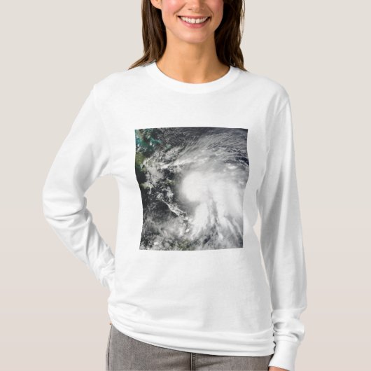 Tropisch Storm over Haïti T-shirt (Voorkant)