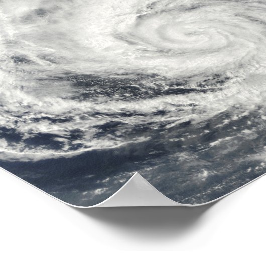 Tropisch Storm Parma en Super Typhoon Melor Poster (Hoek)