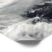 Tropisch Storm Parma nadert China en Vietnam Poster (Hoek)