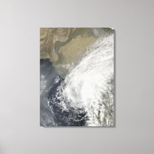 Tropisch Storm Phyan Canvas Afdruk