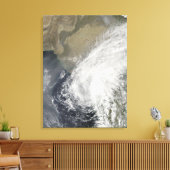 Tropisch Storm Phyan Canvas Afdruk (Insitu (Woonkamer))