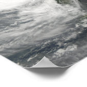 Tropisch Storm Poster (Hoek)