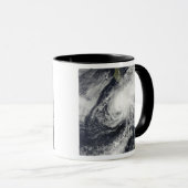 Tropisch Storm Rick nadert Mexico Mok (Voorkant rechts)