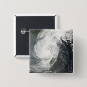 Tropisch Storm Vierkante Button 5,1 Cm (Voorkant /achterkant)