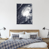 Tropisch Storm Zeta Canvas Afdruk (Insitu (Slaapkamer))