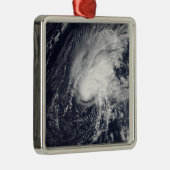 Tropisch Storm Zeta Metalen Ornament (Rechts)