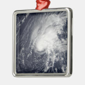 Tropisch Storm Zeta Metalen Ornament (Links)