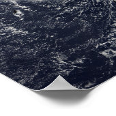 Tropisch Storm Zeta Poster (Hoek)