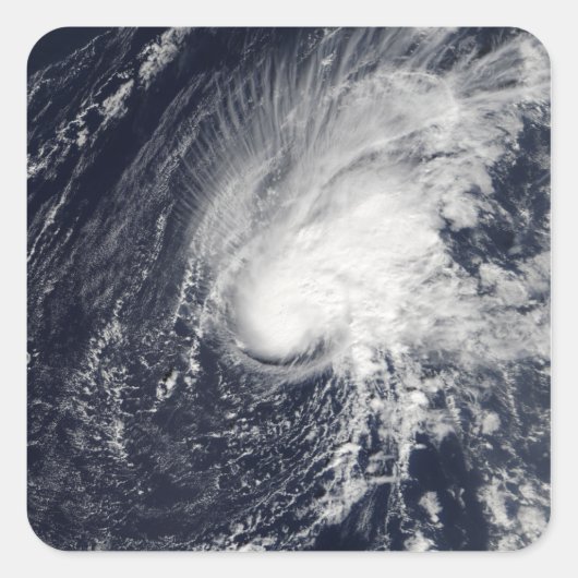 Tropisch Storm Zeta Vierkante Sticker (Voorkant)