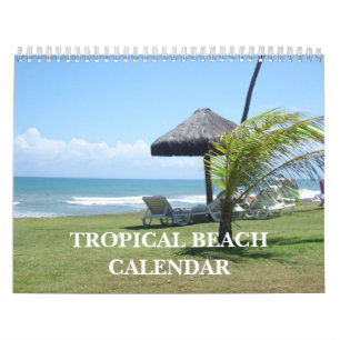 Tropisch strand 2025 kalender