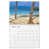 Tropisch strand 2025 kalender (Feb 2027)