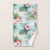 Tropisch strand #4 bad handdoek (Handdoek)