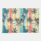 Tropisch strand #5 theedoek (Horizontaal)