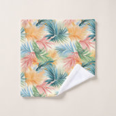 Tropisch strand #6 bad handdoek (Wasdoekje)