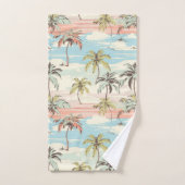 Tropisch strand #9 bad handdoek (Handdoek)