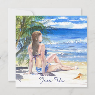 *~ Tropisch Strand Algemeen AR29 ELKE FEESTPARTIJ Kaart