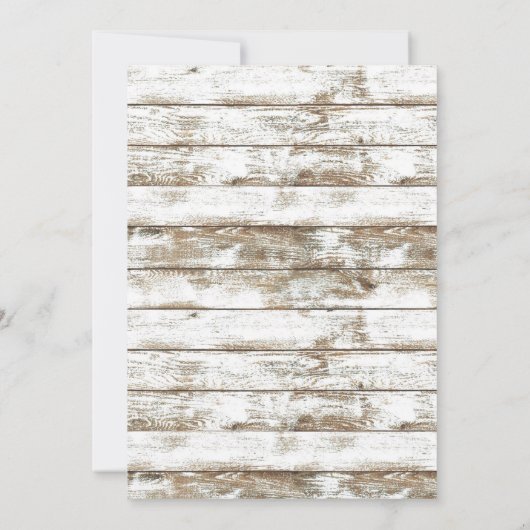 Tropisch strand, ananas en staarvis, Baby shower Kaart (Achterkant)