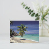 Tropisch strand, Anse Sourse D'Argent, La Digue Briefkaart (Staand voorkant)