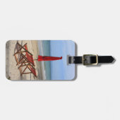 Tropisch strand bagagelabel (Voorkant horizontaal)