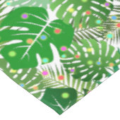 Tropisch strand bladeren kerstverlichting vakantie tafelkleed (Gekanteld)