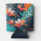 Tropisch strand blikjeskoeler (Achterkant)