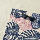 Tropisch strand boho strandlaken (In situ)