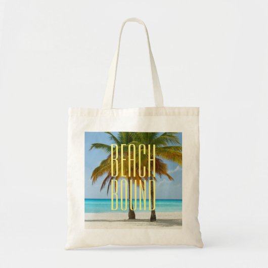 Tropisch strand Bond Tote Bag (Voorkant)