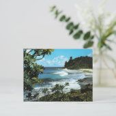 Tropisch strand briefkaart (Staand voorkant)