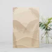 Tropisch strand briefpapier (Staand voorkant)
