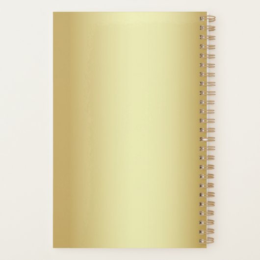 Tropisch strand bruiloft planner (Achterkant)