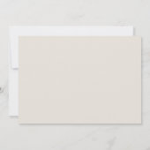 Tropisch strand bruiloft save the date (Achterkant)