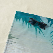 Tropisch strand bruiloft strandlaken (In situ)