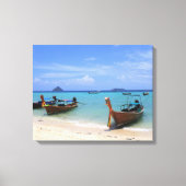 Tropisch strand canvas afdruk (Voorkant)