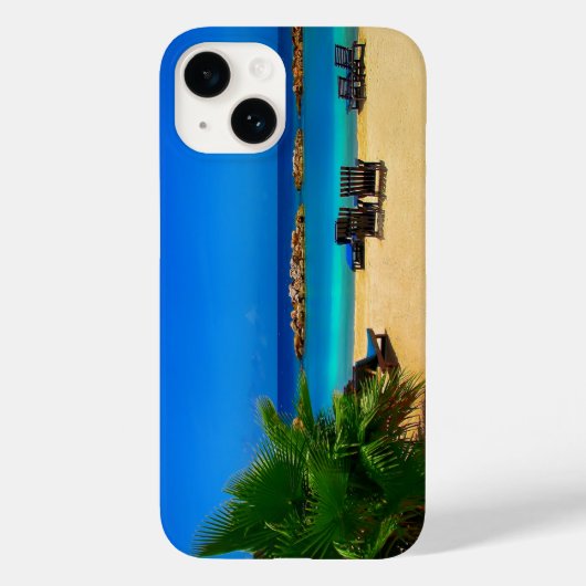 Tropisch strand Case-Mate iPhone case (Achterkant)