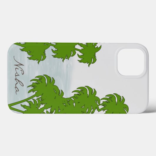 Tropisch strand Case-Mate iPhone case (Achterkant (horizontaal))