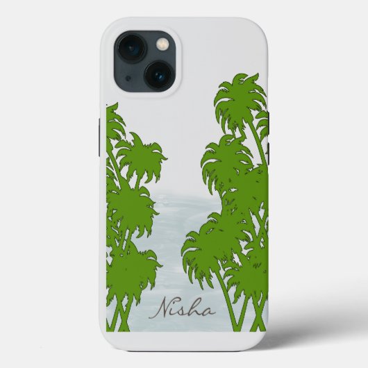 Tropisch strand  Case-Mate iPhone case (Achterkant)